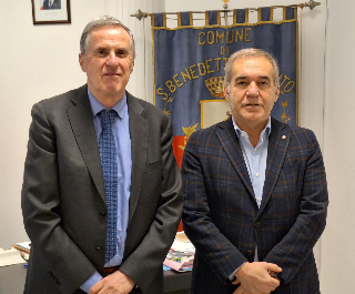 Visita del nuovo prefetto Copponi al sindaco di San Benedetto